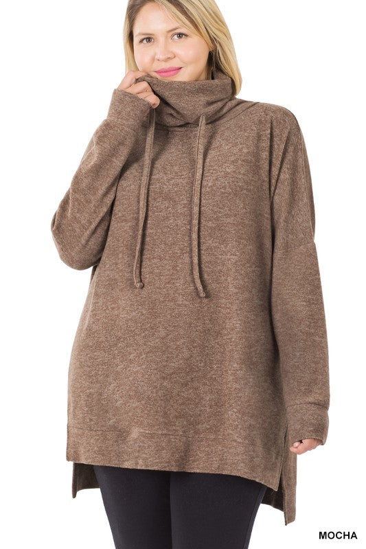 SALE Cozy Tunic Sweater - 4 Colors Curvy