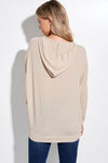 Leopard cactus dolman hoodie long sleeve top