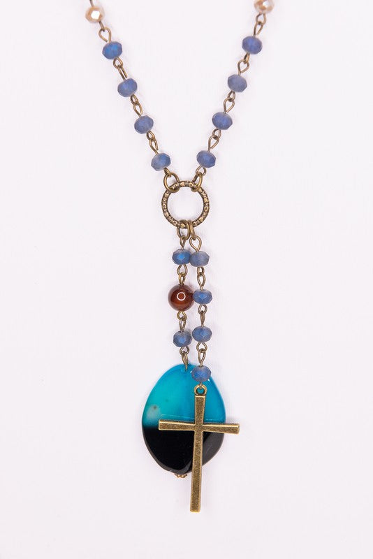 NEW Tammy Necklace Denim