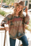 Diamond Aztec Shacket
