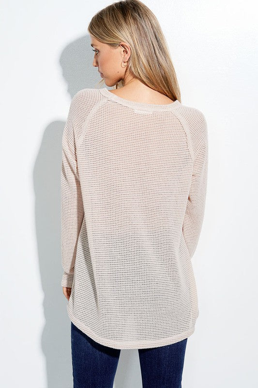 NEW Love fall knit long sleeve top