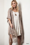 BEST SELLER Crochet Knit Fringe Sweater - 3 Colors