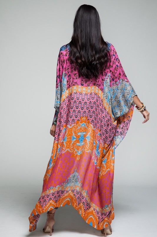 NEW Intricate Demask Kimono