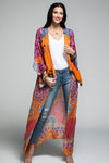 NEW Intricate Demask Kimono