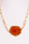 Nicole Necklace - Dark Amber