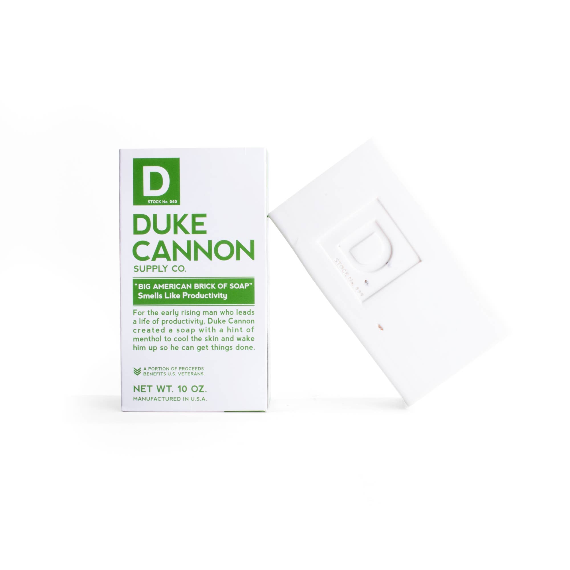Duke Cannon Big Ass Brick of Soap - Productivity