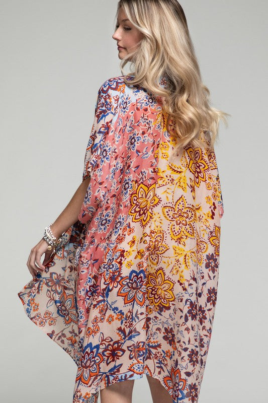 NEW Floral Print Kimono