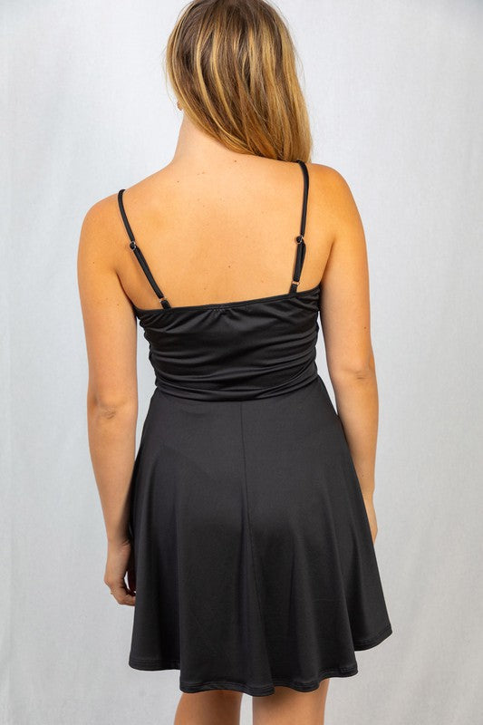 Sleeveless Solid Knit Dress -2 Colors