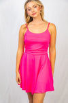Sleeveless Solid Knit Dress -2 Colors