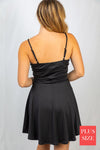 NEW Sleeveless Solid Knit Dress - Curvy size