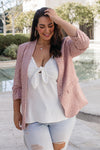 NEW Animal Print Collared Blazer - Curvy Size