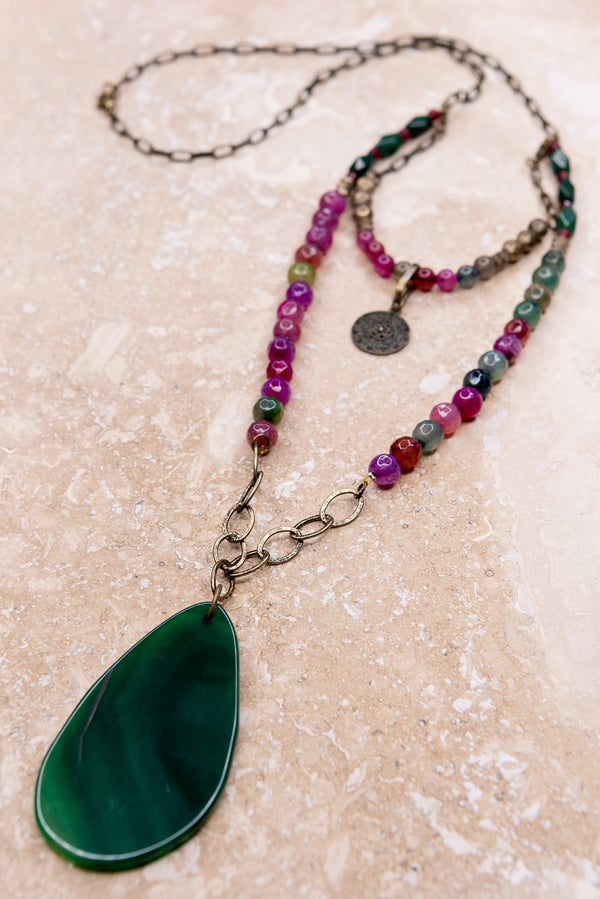 NEW Marina Necklace Teal