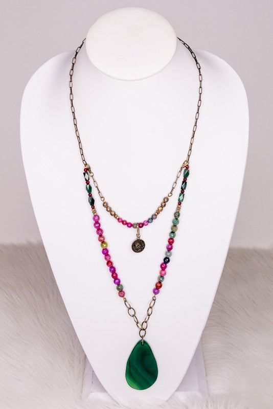 NEW Marina Necklace Teal