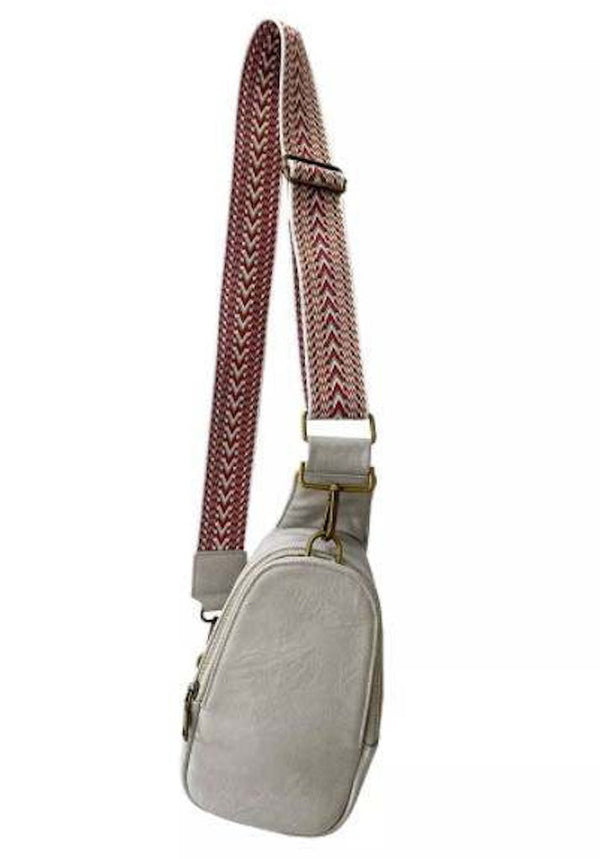 Vegan Leather Sling/ Belt Bag - 2 Colors