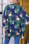 SALE Flamingo N Floral Kimono