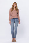 Judy Blue High Rise Heavy Sand Skinny - Curvy Size