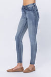 Judy Blue High Rise Heavy Sand Skinny - Curvy Size