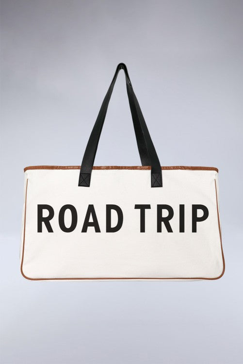 NEW Road Trip Canvas Tote Bag