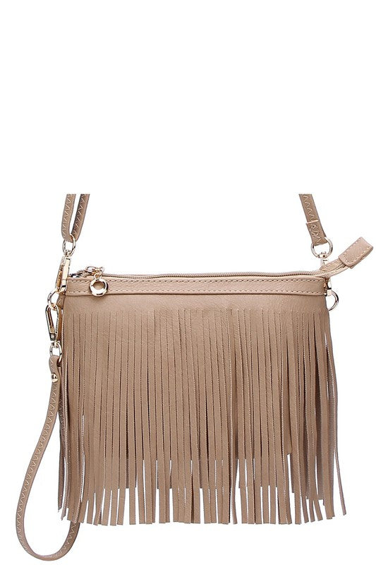 NEW Western Fringe Clutch Cross Body Bag - 16 Colors!
