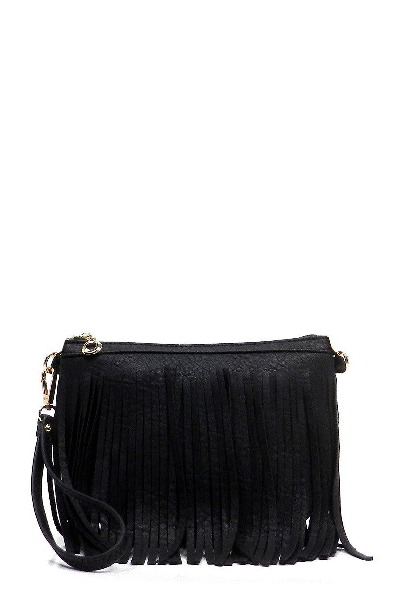 NEW Western Fringe Clutch Cross Body Bag - 16 Colors!