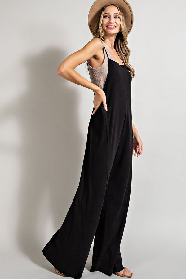 NEW Open Back Knit Overall