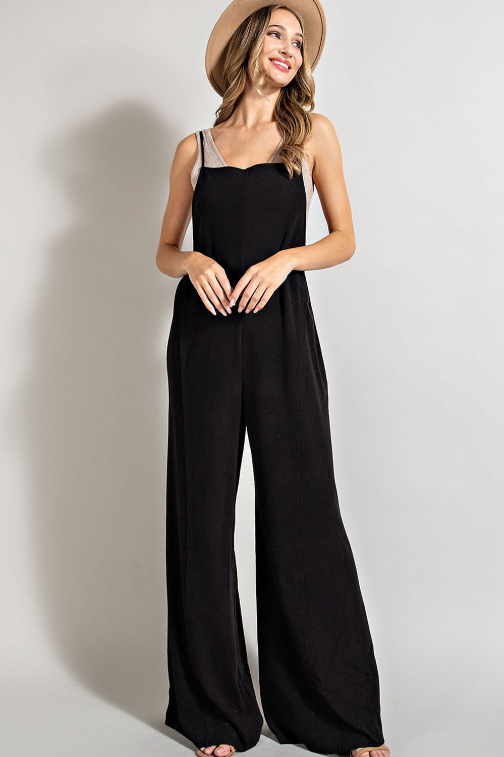 NEW Open Back Knit Overall