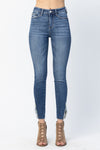 NEW Judy Blue HW Skinny w Hem Detail