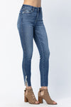 NEW Judy Blue HW Skinny w Hem Detail