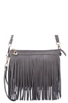 NEW Western Fringe Clutch Cross Body Bag - 16 Colors!