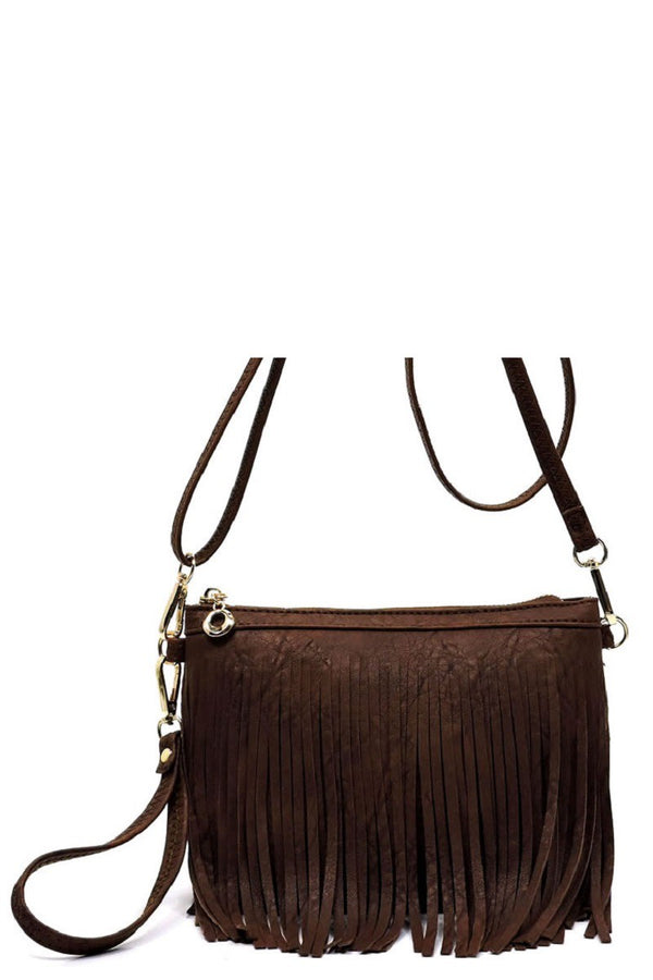 NEW Western Fringe Clutch Cross Body Bag - 16 Colors!