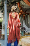 Rust Boho Fall Kimono