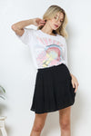 SALE - Ruffle Tiered Skirt- Elastic Waist