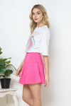 SALE - Ruffle Tiered Skirt- Elastic Waist