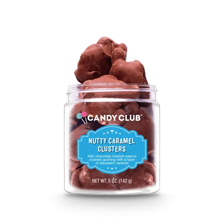 Nutty Caramel Cluster Chocolates
