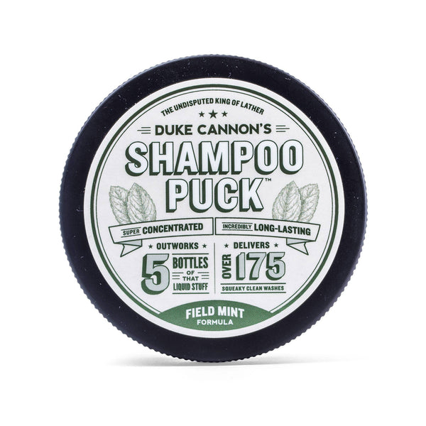 Duke Cannon Shampoo Puck- field mint