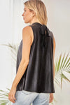 SALE High Neck Sleeveless Top - Curvy Size