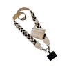 Chevron Clip & Go Strap w/Zippered Pouch