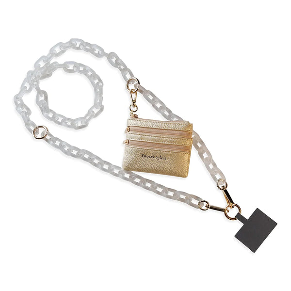 ICE CHAIN Clip & Go Chain w/Zippered Pouch