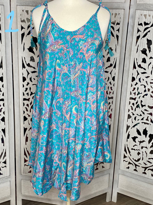 Tie Strap Dress - Multiple Prints