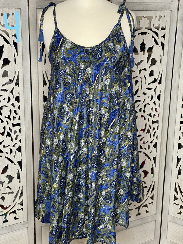 Tie Strap Dress - Multiple Prints