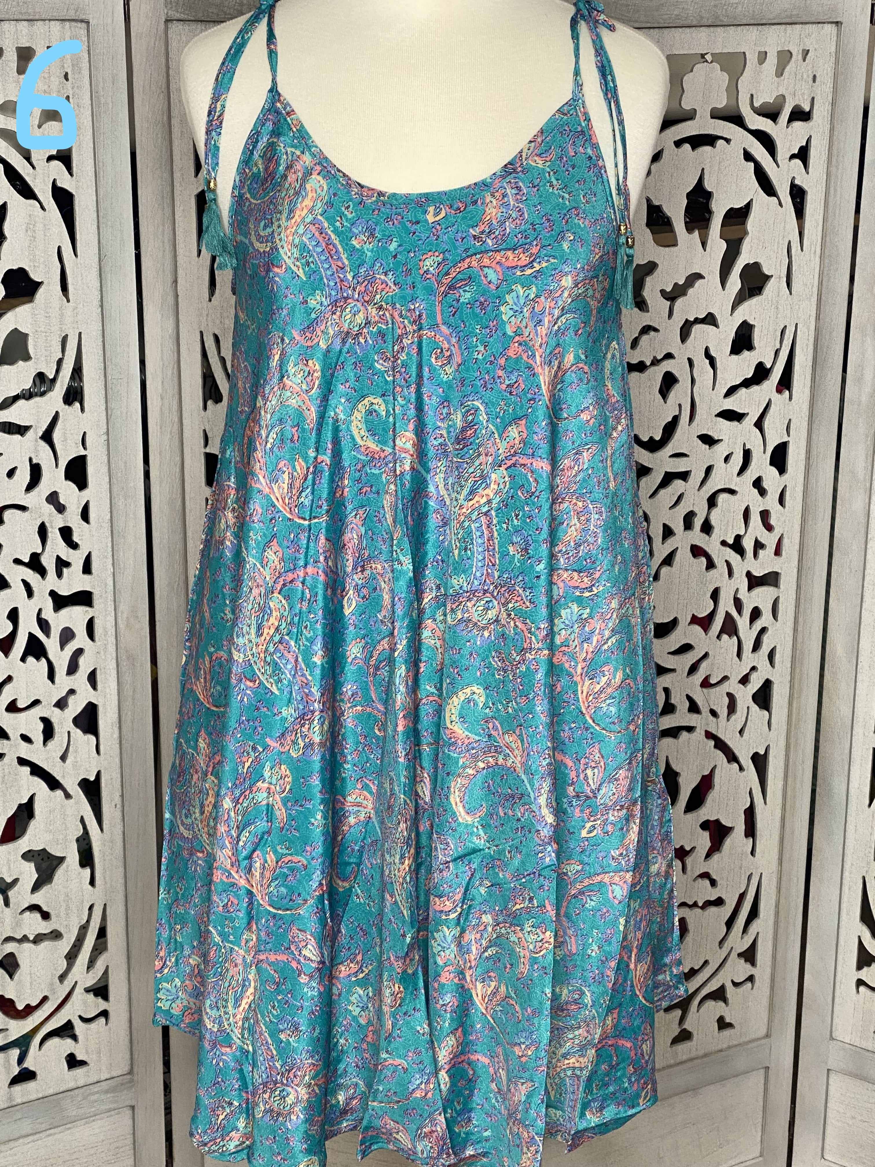 Tie Strap Dress - Multiple Prints