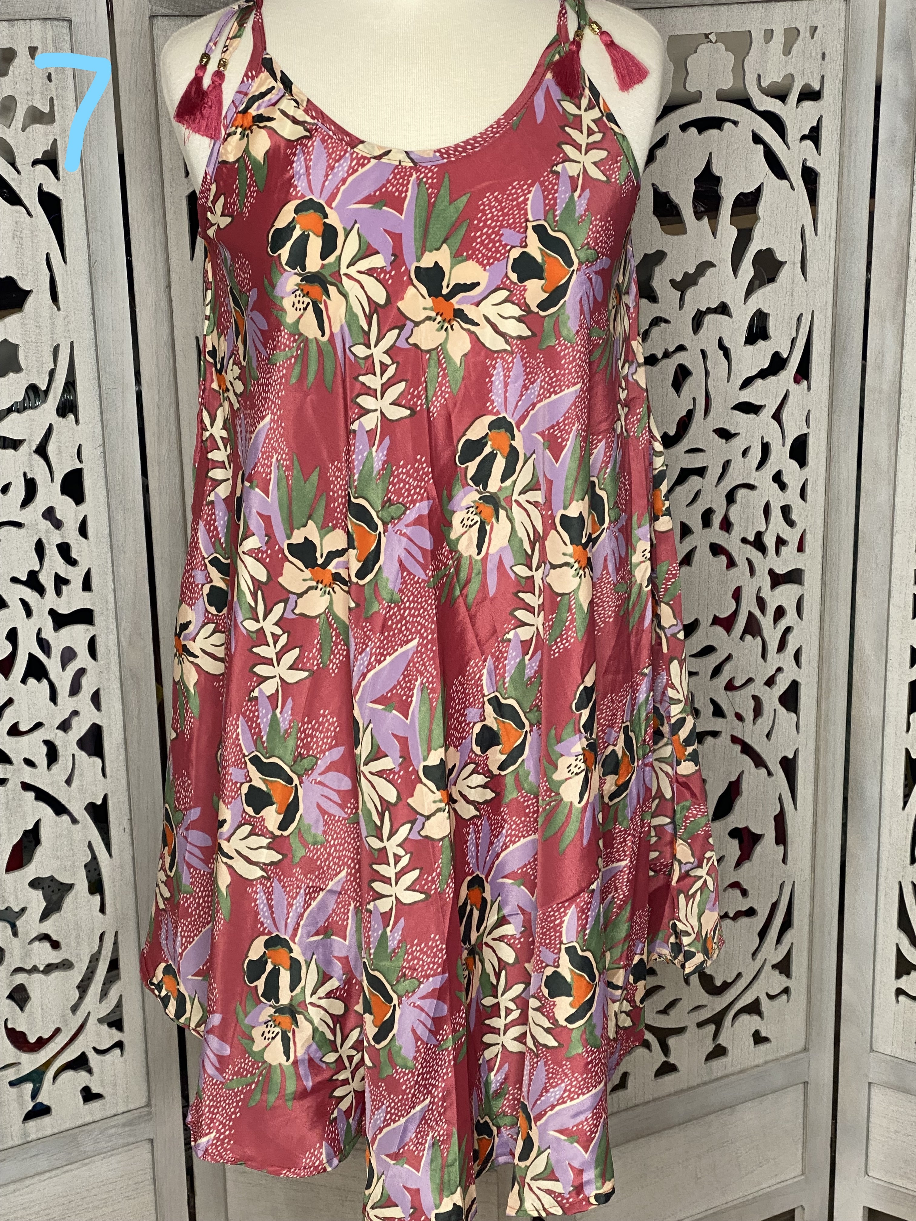 Tie Strap Dress - Multiple Prints