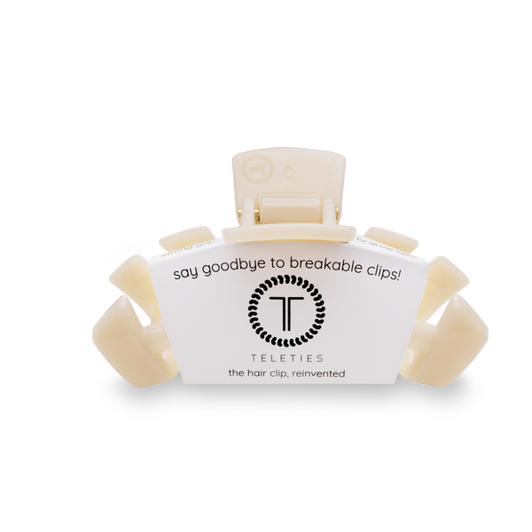 NEW Almond Beige Medium Hair Clip