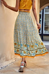 NEW Floral Boarder Maxi Skirt