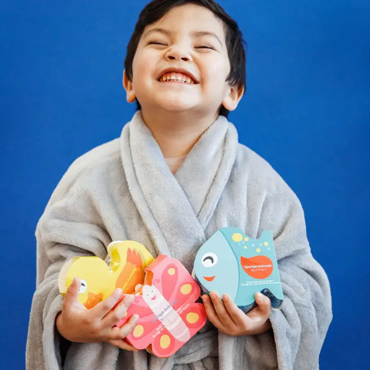 Spongelle Sponge Animals for kids - 3 styles