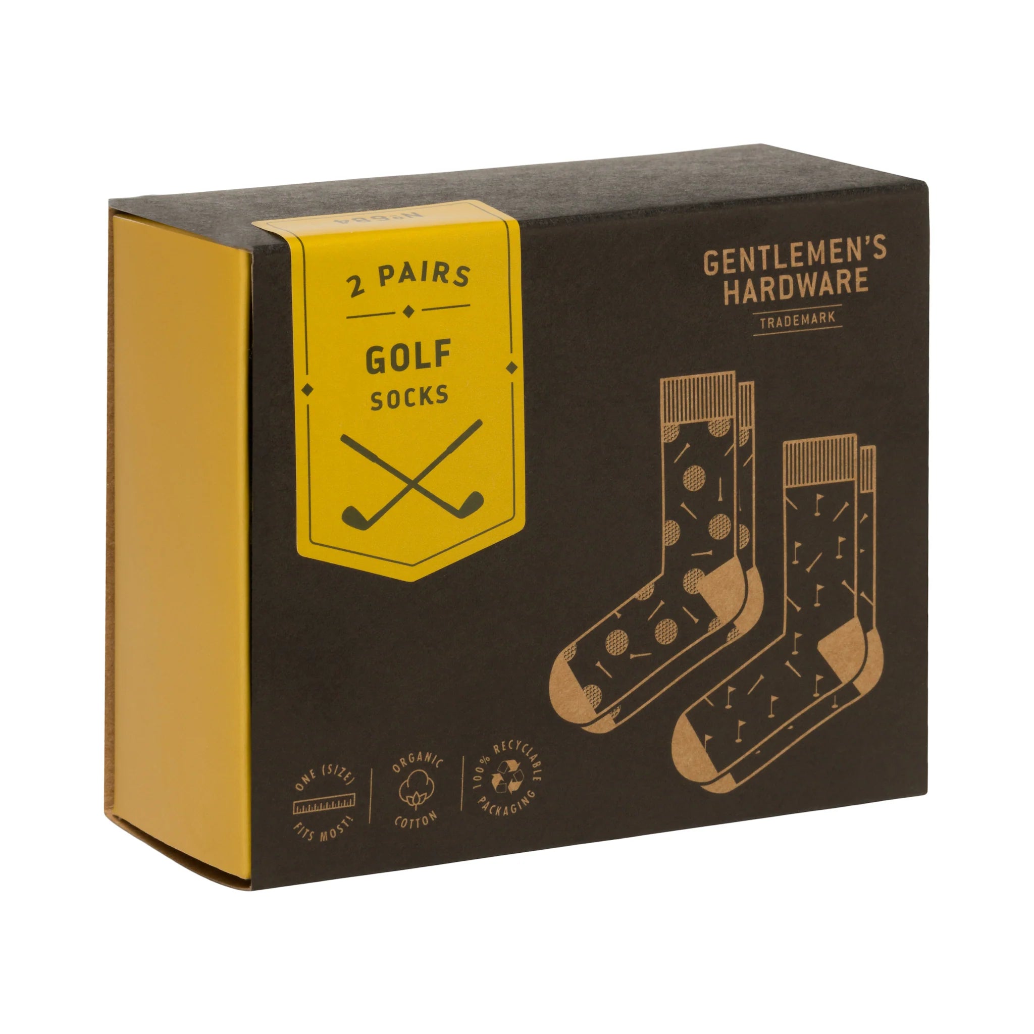 Set of 2 Golf Crew Socks