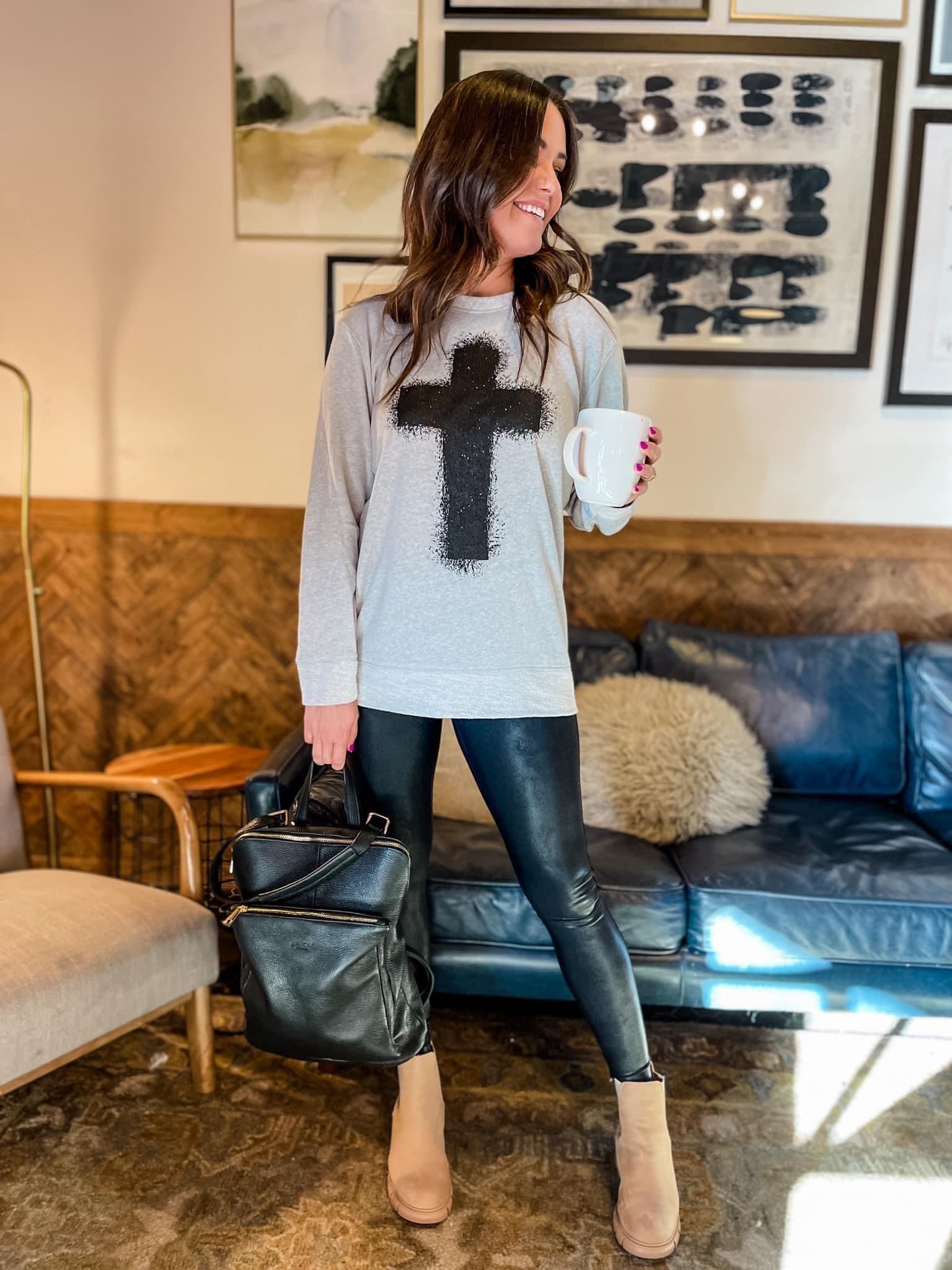 NEW Splatter French Terry Pullover