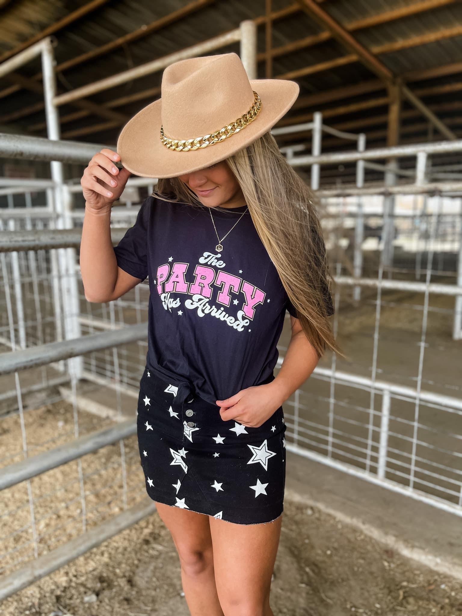 Party Has Arrived Graphic Tee