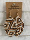 Fall Chevron Earrings