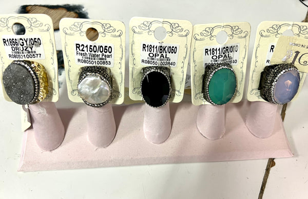 NEW OPAL RINGS